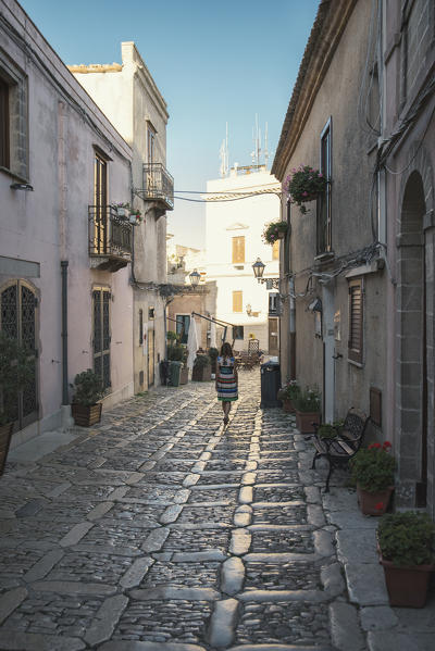 Erice, a small village up on Trapani. Western side of Sicily, Ittaly.