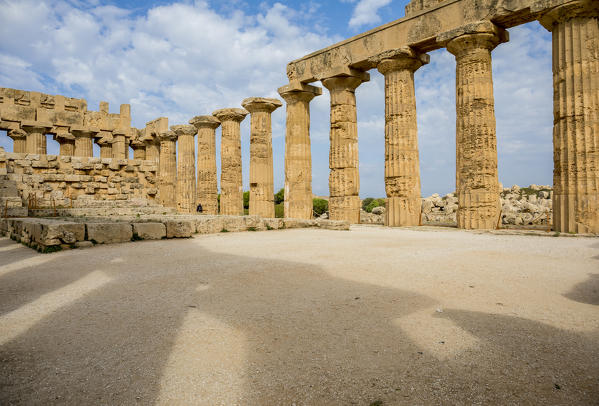 Selinunte archaeological park, Selinunte, Mazara del Vallo, Sicily, Italy
