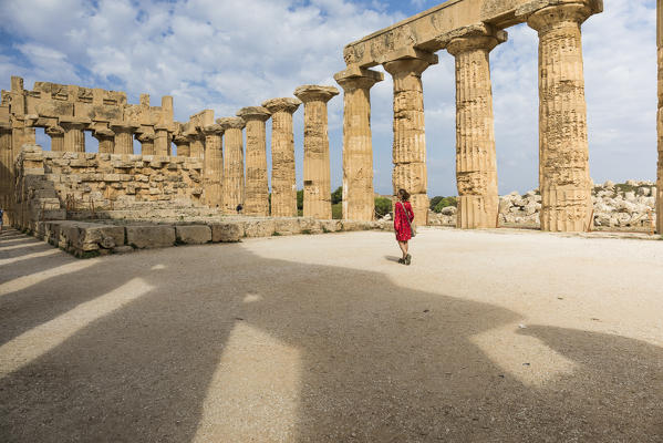 Selinunte archaeological park, Selinunte, Mazara del Vallo, Sicily, Italy