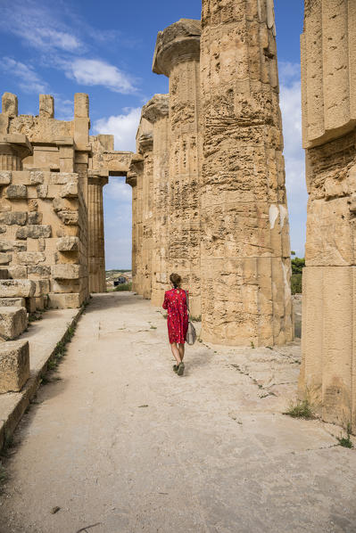 Selinunte archaeological park, Selinunte, Mazara del Vallo, Sicily, Italy
