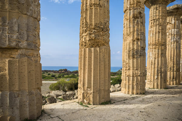 Selinunte archaeological park, Selinunte, Mazara del Vallo, Sicily, Italy