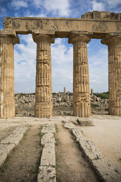 Selinunte archaeological park, Selinunte, Mazara del Vallo, Sicily, Italy