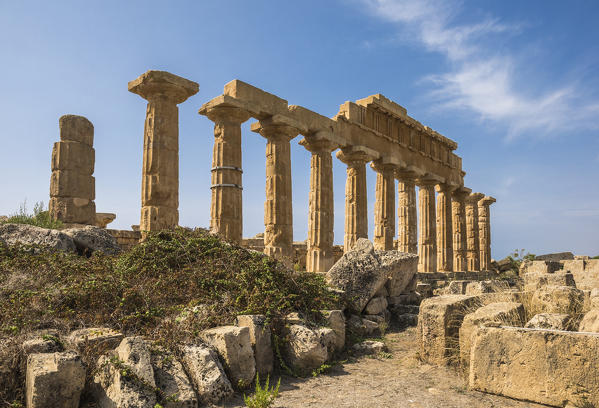 Selinunte archaeological park, Selinunte, Mazara del Vallo, Sicily, Italy
