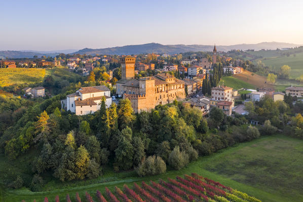 Levizzano Castle, Castelvetro di Modena district, Modena province, Emilia Romagna, Italy