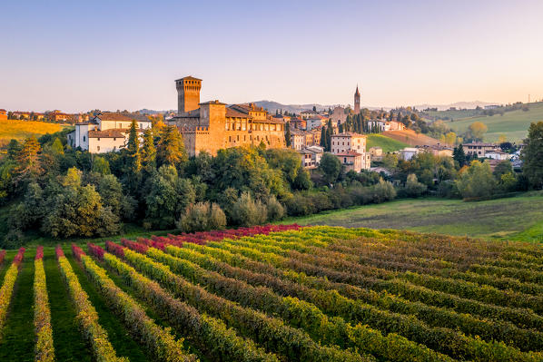 Levizzano Castle, Castelvetro di Modena district, Modena province, Emilia Romagna, Italy