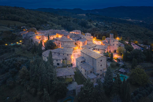 Volpaia Castle, Radda in Chianti, Florence province, Tuscany, Italy