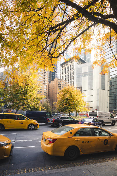 Columbus circle, Manhattan, New York, USA