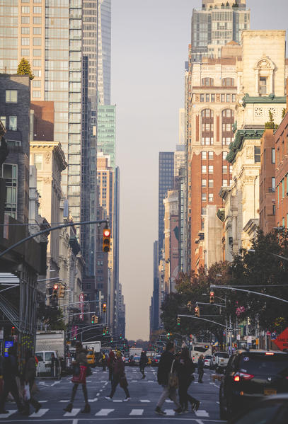 One of the many New York Avenues. Manhattan, New York, USA