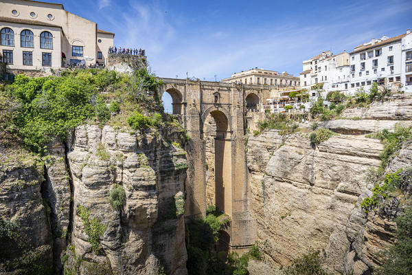 The village of Ronda, one of the most famous 