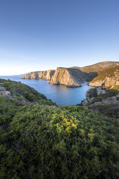 Cala domestica cape and beach, Sulcis Iglesiente Sud Sardegna province, Sardegna, Italy