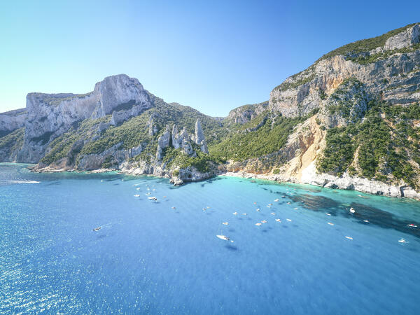 Cala Goloritzè, Orosei Gulf east coast in Sardinia, Italy