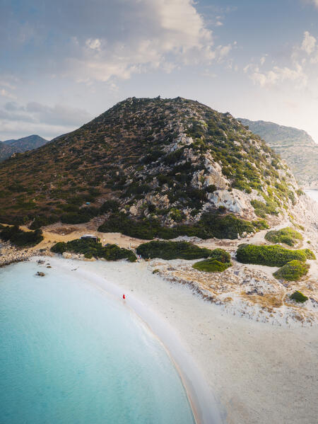 
Punta Molentis cape and beach, Villasimius, Cagliari, Sardinia, Italy