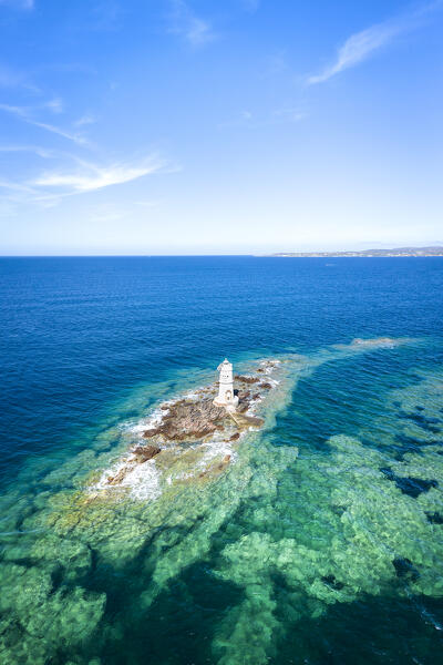 Mangiabarche Lighthouse, Calasetta, Sant'antioco, Sardinia, Italy