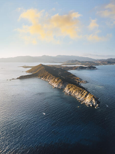 Porto Giunco landscape, near Capo Carbonara and Villasimiius, Sud Sardegna province, Sardegna, Italy.