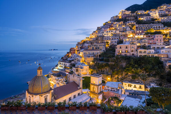 Positano, Amalfi Coast, Sorrento province, Campania, Italy