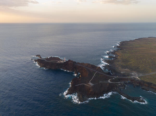 Punta Meno lighthouse, Tenerife, Canary Islands, Spain