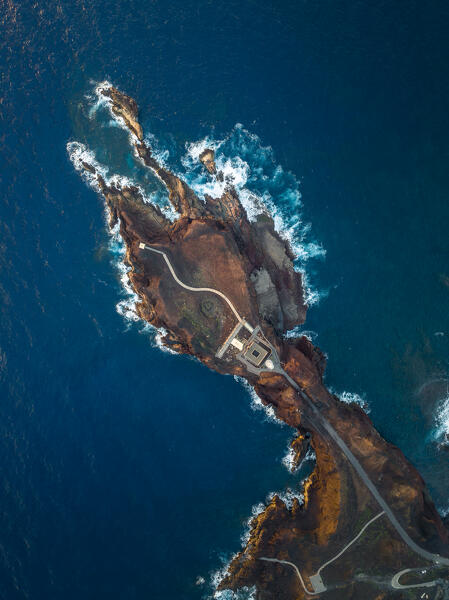 Punta Meno lighthouse, Tenerife, Canary Islands, Spain