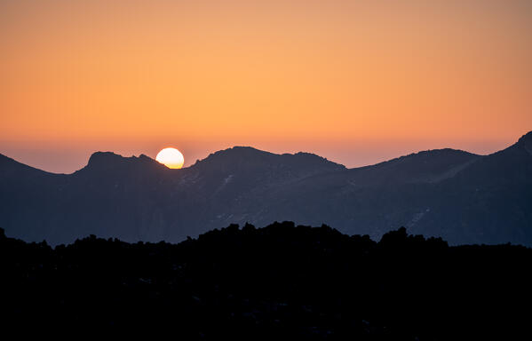 Sunrise in Teide National Park with Teide Caldera. tenerife, Canary Islands, Spain