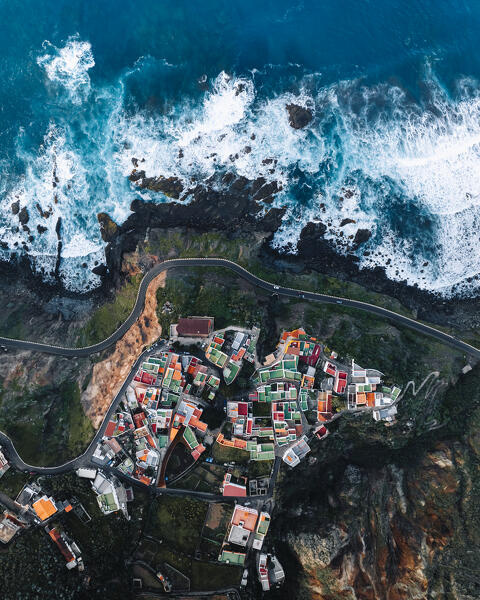 Benijo village, Tenerife, Canary Islands, Spain