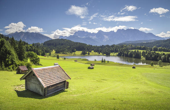 Geroldsee, Gerold, Garmisch Partenkirchen, Bayern, Germany 