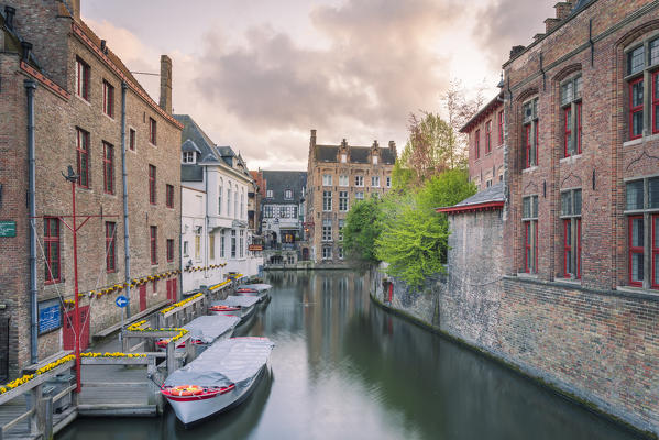 The old town of Bruges, Belgium