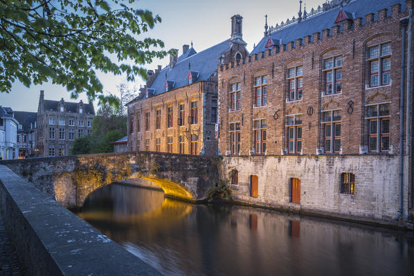 The old town of Bruges, Belgium