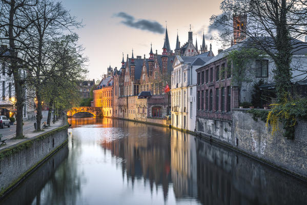 The old town of Bruges, Belgium