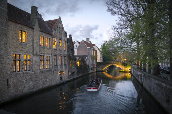 The old town of Bruges, Belgium