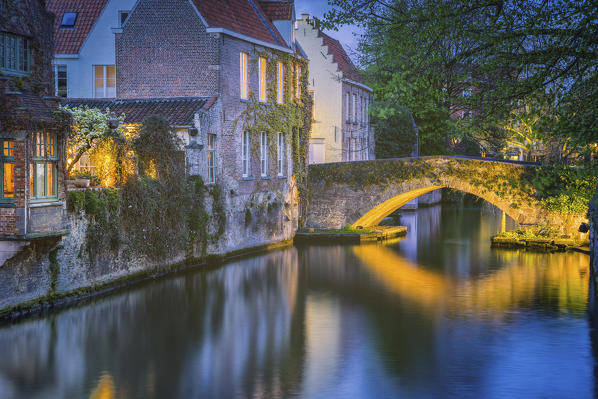 The old town of Bruges, Belgium