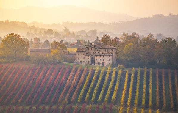 The countryside near Castelvetro, Modena Province, Emilia Romagna, Italy