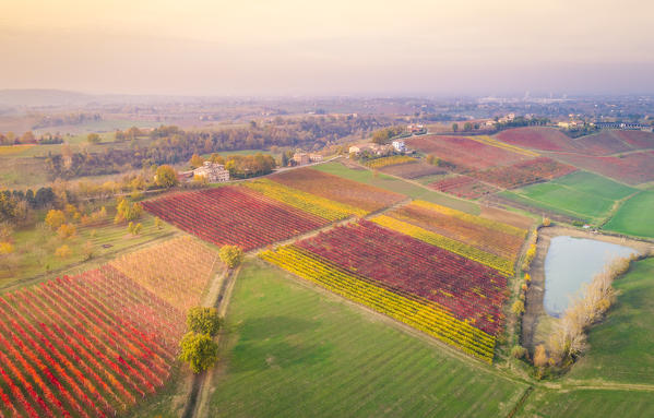 The countryside near Castelvetro, Modena Province, Emilia Romagna, Italy