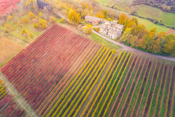 The countryside near Castelvetro, Modena Province, Emilia Romagna, Italy