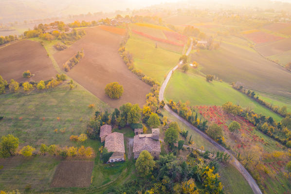The countryside near Castelvetro, Modena Province, Emilia Romagna, Italy