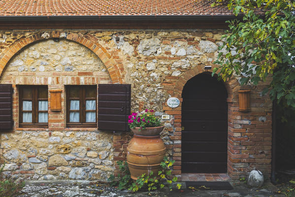 A farmhouse near Montepulciano, Siena Province, Italy