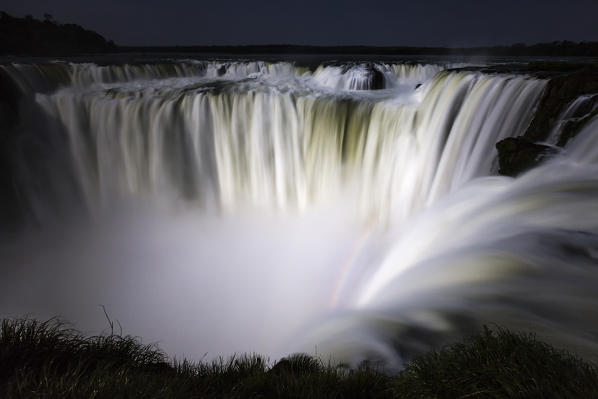 Garganta do diablo, Iguazù waterfalls from the Argentinean, Northern Argentina;South America,