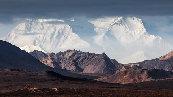 Denali (mount Mc Kinley), Denali National Park, Alaska, United States, North america
