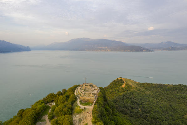 Rocca di Manerba. Manerba, Garda Lake, Province of Brescia, Italy