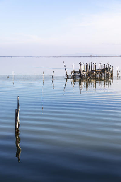 Lesina lake, Lesina village, Foggia district, Apulia, Italy