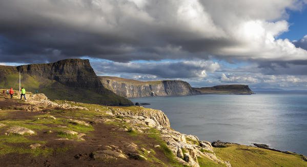 Coast of Waterstein, Isle of Skye, Scotland, United Kingdom