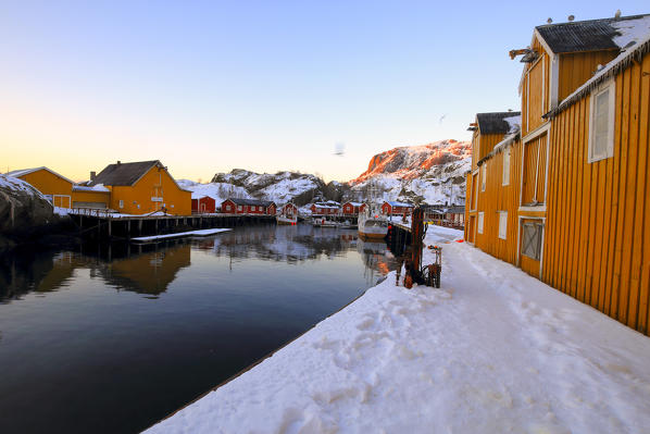 Nusfjord village, Lofoten islands, Norway