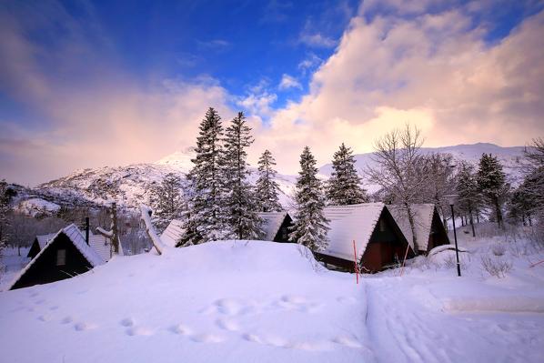 Svolvear mountains, Lofoten islands, Norway