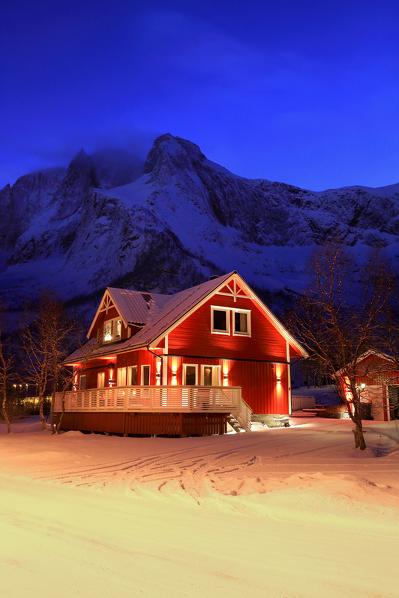 Mefjordvær village, Senja island, Norway