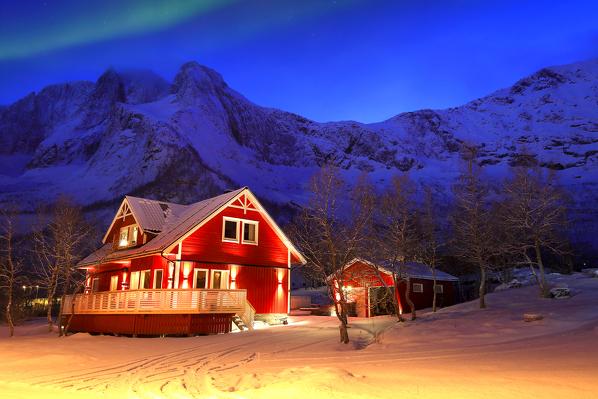 Mefjordvær village, Senja island, Norway