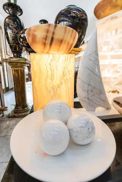 Marble ornaments, Massa Carrara district, Tuscany, Italy