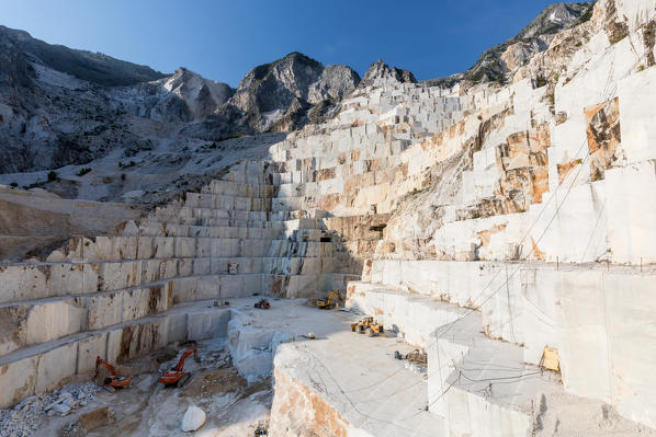 Marble caves, Massa Carrara district, Tuscany, Italy