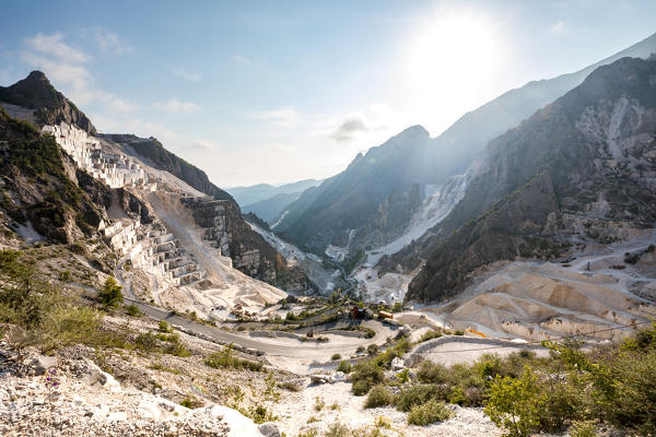 Marble caves, Massa Carrara district, Tuscany, Italy