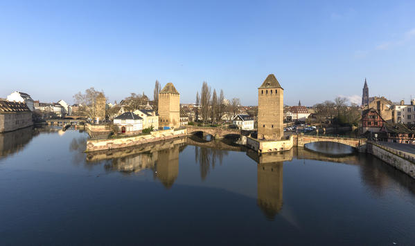 Pont Couverts, Strasbourg district, Alsatian, Grand Est, Bas-Rhin, France