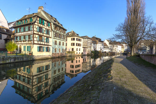 Petit France, Strasbourg district, Alsatian, Grand Est, Bas-Rhin, France