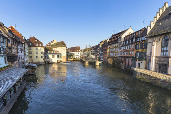 Petit France, Strasbourg district, Alsatian, Grand Est, Bas-Rhin, France