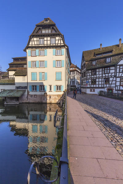 Petit France, Strasbourg district, Alsatian, Grand Est, Bas-Rhin, France